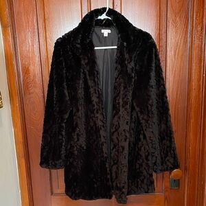 Xhilaration Black Teddy Jacket